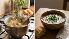 Por que é que a sopa sabe melhor no dia seguinte: a ciência do «repouso»