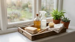 Um parapeito de janela limpo e branco como a neve — como mantê-lo assim. O que realmente funciona para o limpar