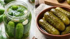 Vão ficar crocantes como se fossem frescos: erros a evitar ao fermentar pepinos