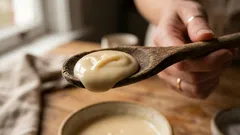 Leite condensado caseiro em 15 minutos — ainda melhor do que o comprado na loja